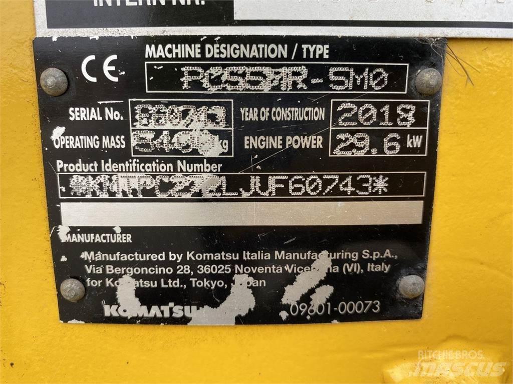 Komatsu PC55MR-5 Koparki kołowe