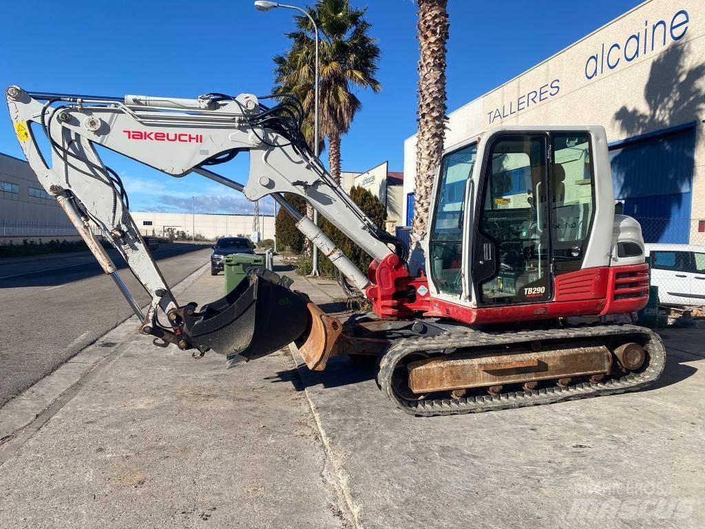 Takeuchi TB 290 Midikoparki  7t - 12t