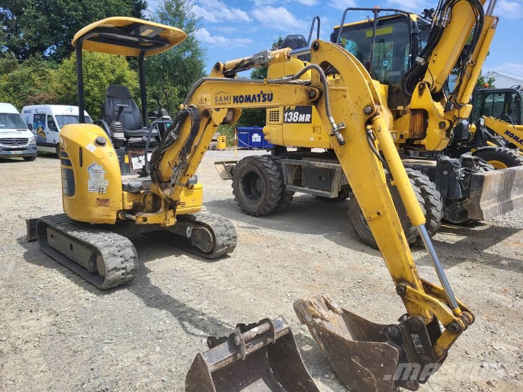Komatsu PC26MR-3 Minikoparki