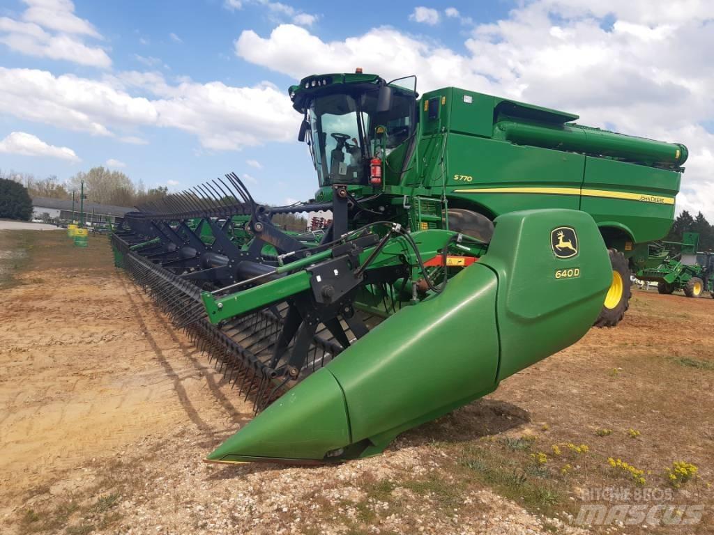 John Deere 640 D Głowice ścinkowe