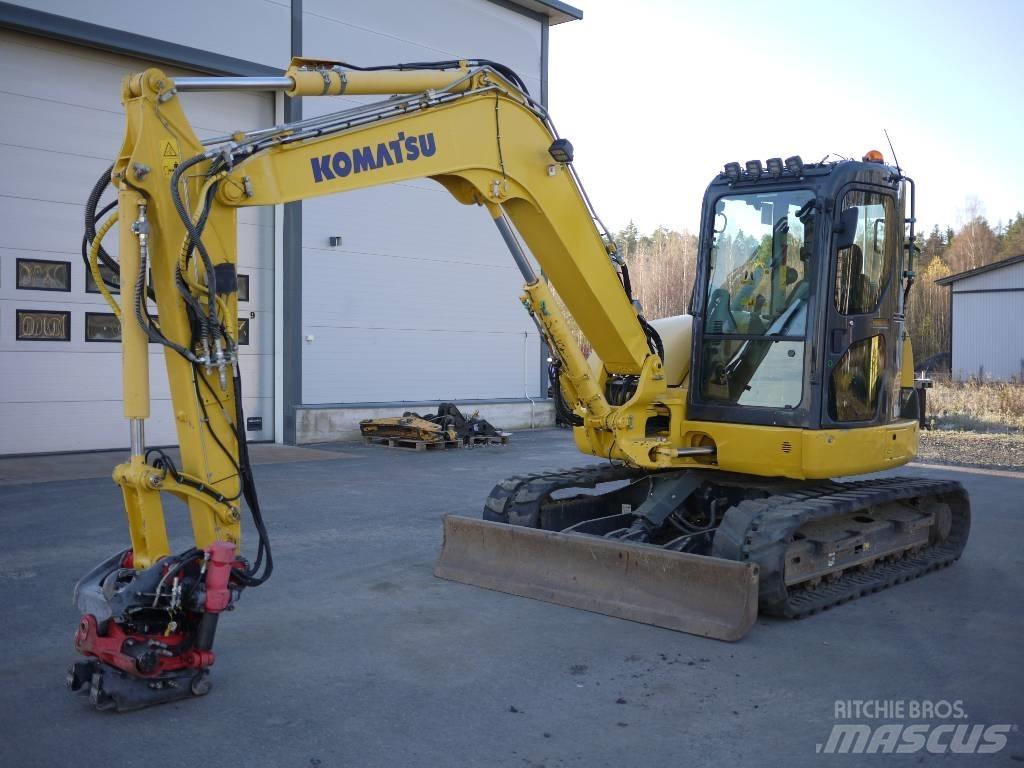 Komatsu PC 80 MR-3 Midikoparki  7t - 12t