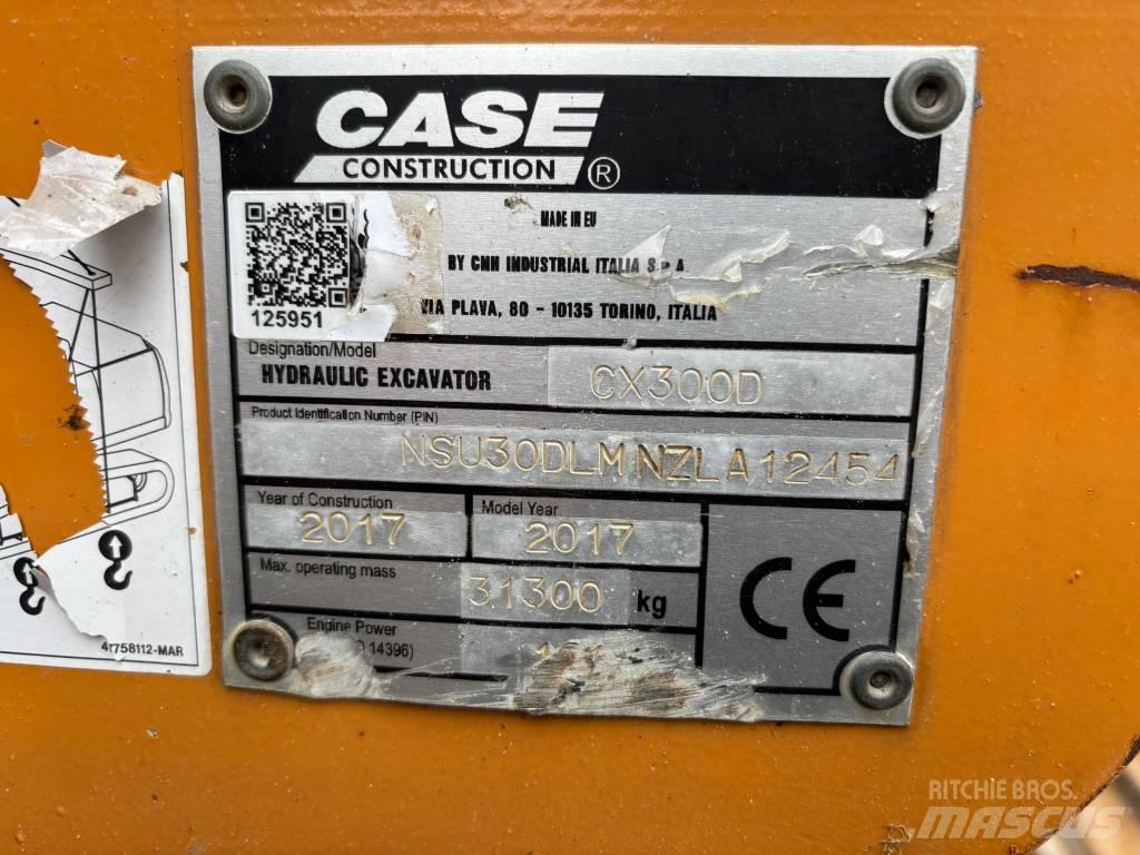 CASE CX300D Koparki gąsienicowe