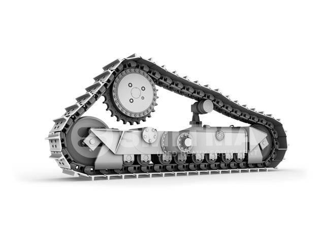 CAT D6H Gąsienice, łańcuchy i podwozia