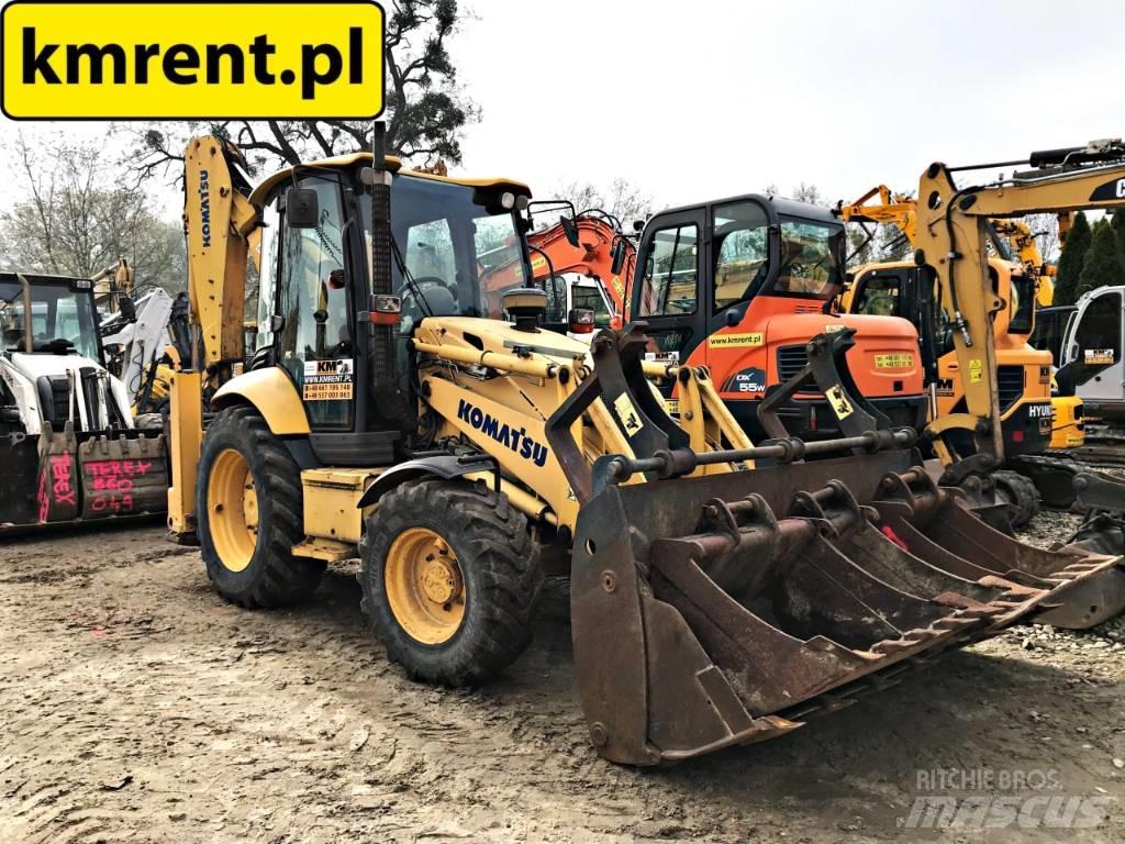 Komatsu WB97R Koparko-ładowarki