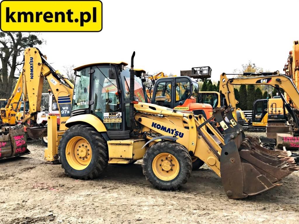 Komatsu WB97R Koparko-ładowarki