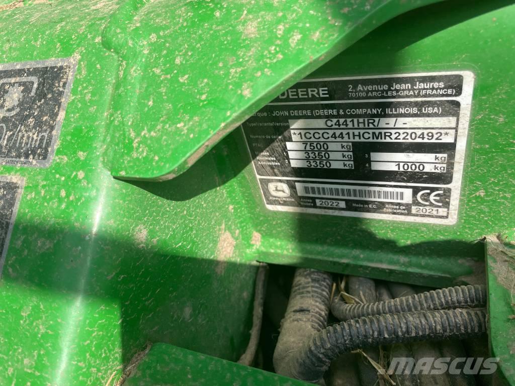 John Deere C 441 R Prasy zwijające