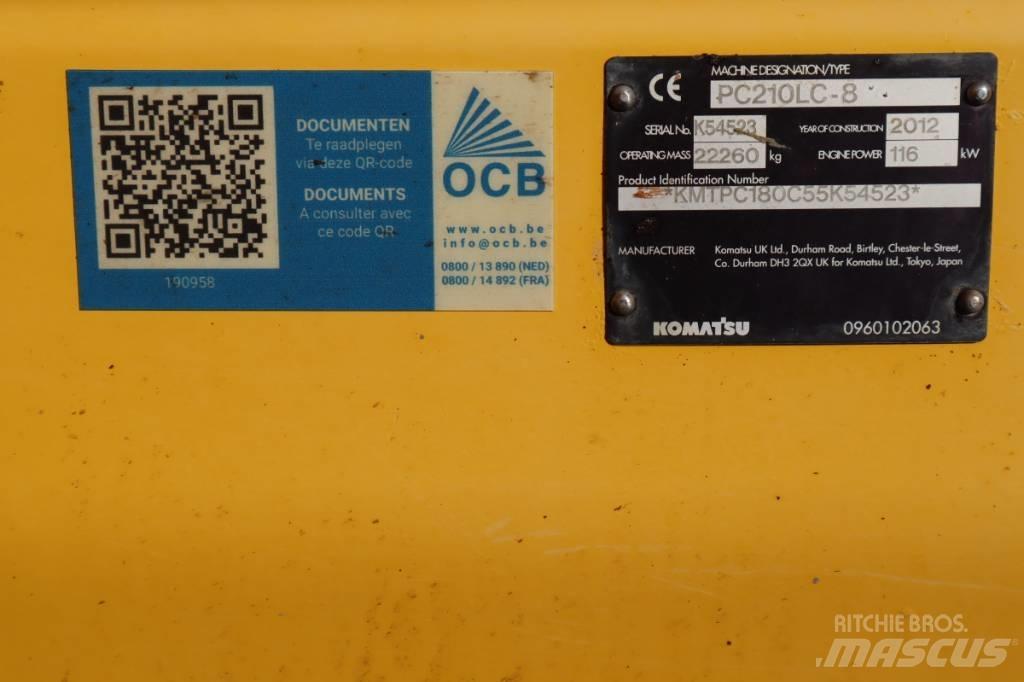Komatsu PC 210 LC-8 Koparki gąsienicowe