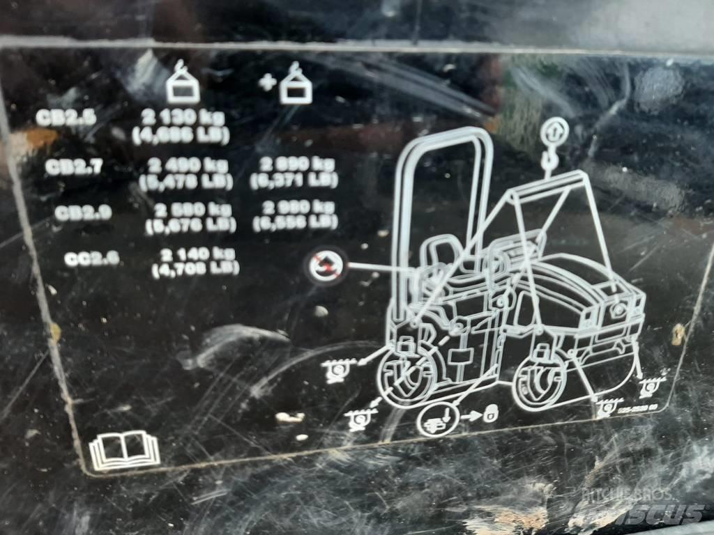 CAT CB 2.7 Walce dwubębnowe