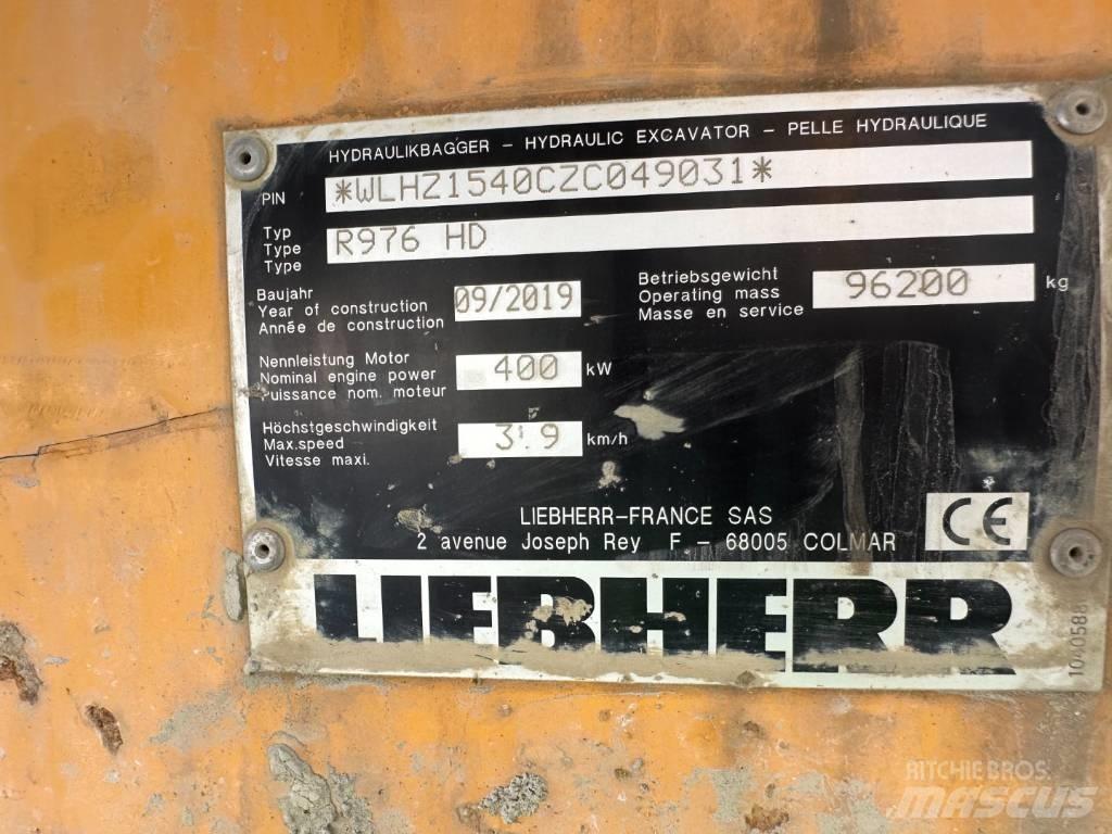 Liebherr R 976 HD Koparki gąsienicowe