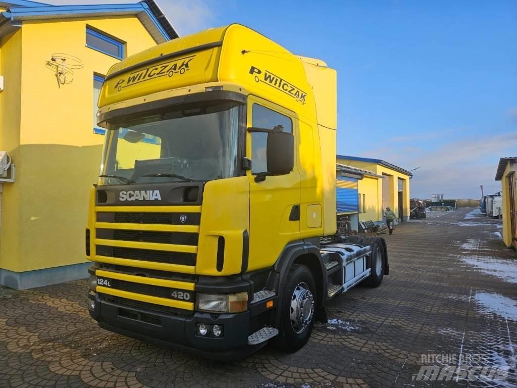 Scania 124 L 420 Ciągniki siodłowe