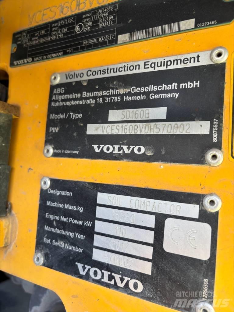 Volvo SD 160 B Walce jednobębnowe