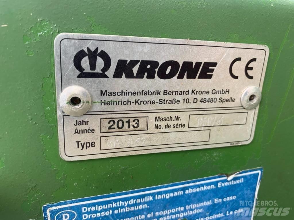 Krone KW 8.82 Zgrabiarki i przetrząsacze