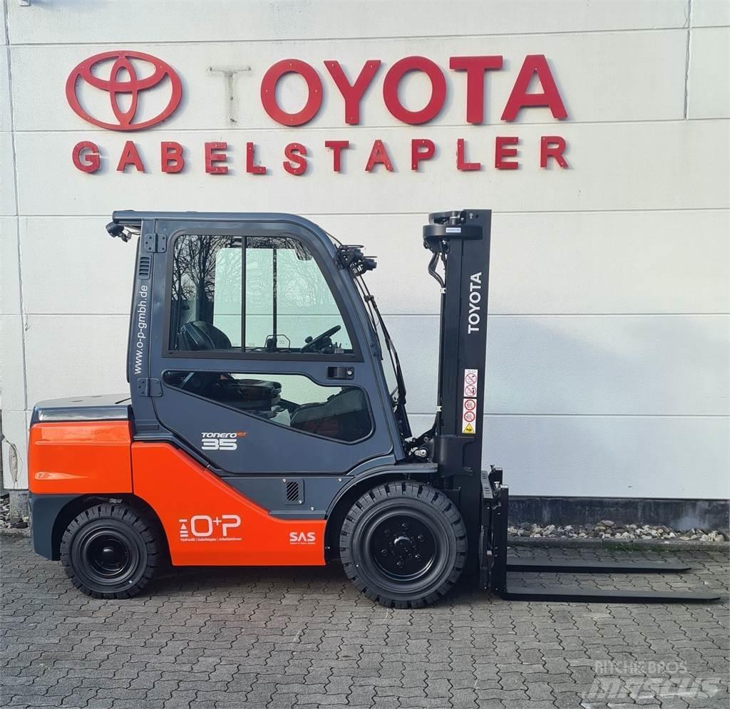 Toyota 56-8FDJ35F Wózki Diesla