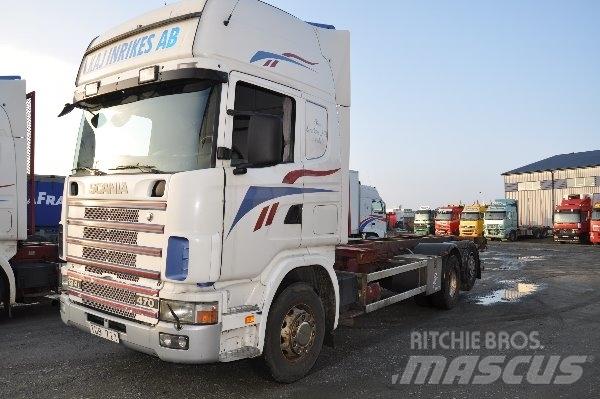Scania 124 6X2 470 Kontenerowce / BDF