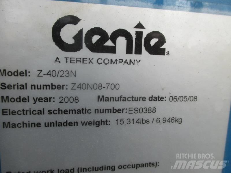Genie Z 40/23 N Podnośniki przegubowe