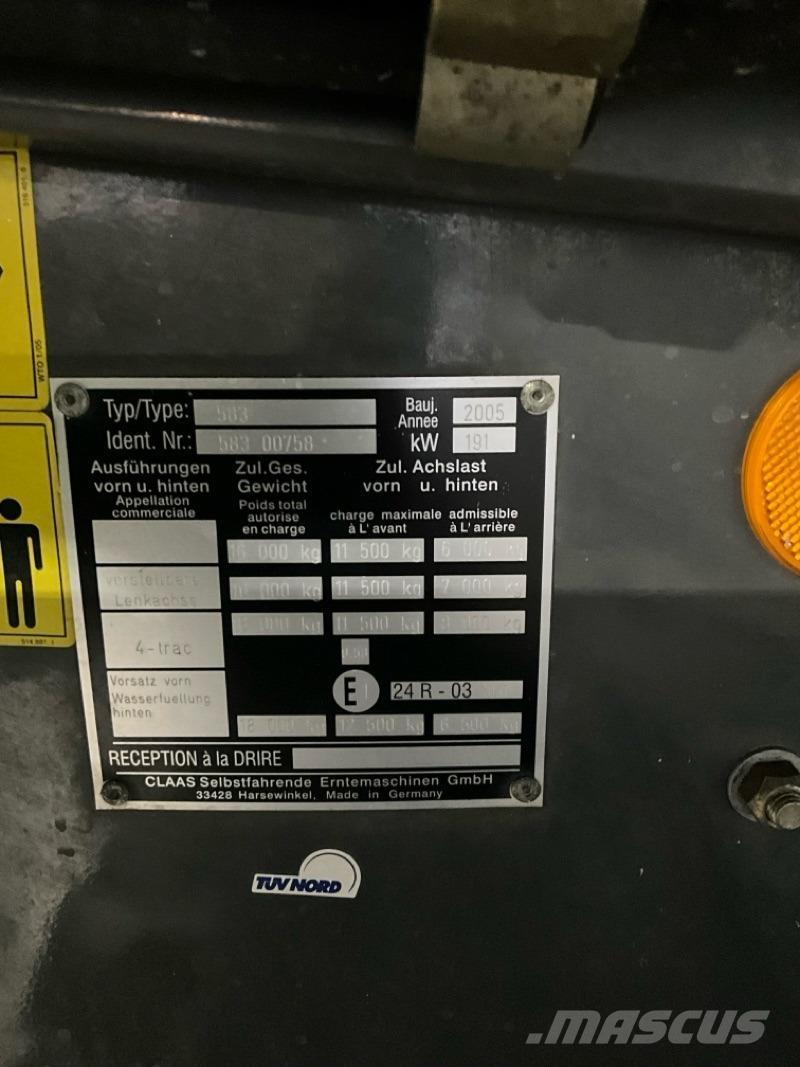 CLAAS Lexion 520 Maszyny rolnicze - Inne