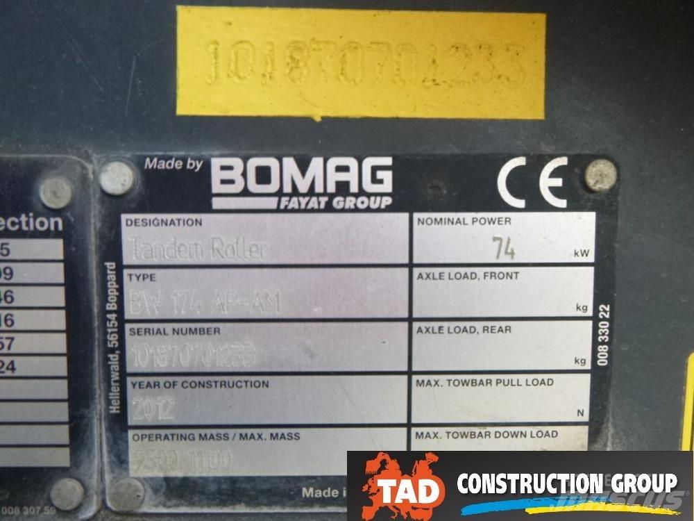 Bomag BW 174 AD AM Walce dwubębnowe