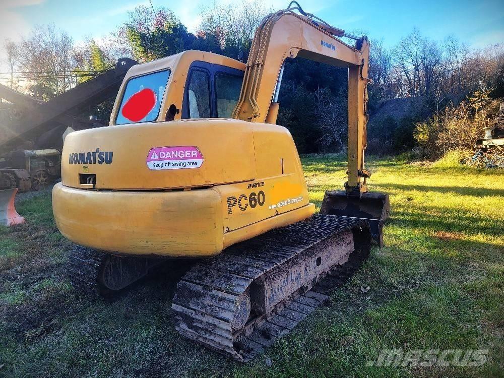 Komatsu PC 60-7E Koparki gąsienicowe