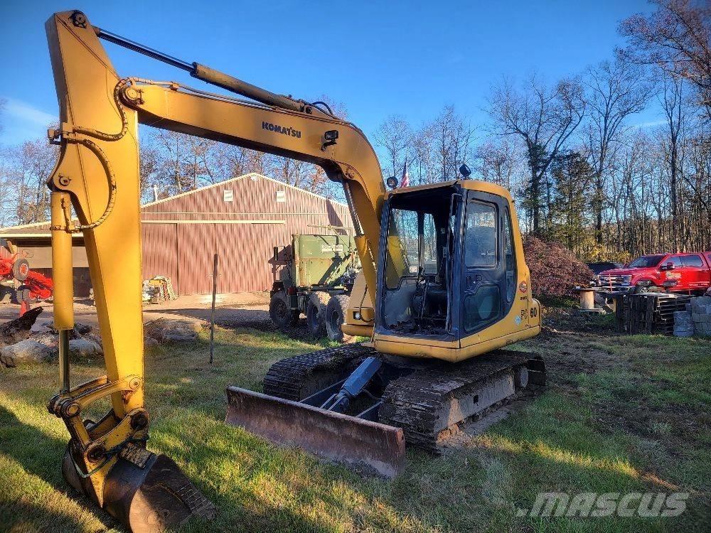 Komatsu PC 60-7E Koparki gąsienicowe