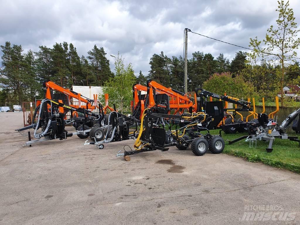  MTM 11T 7100 Przyczepy leśne