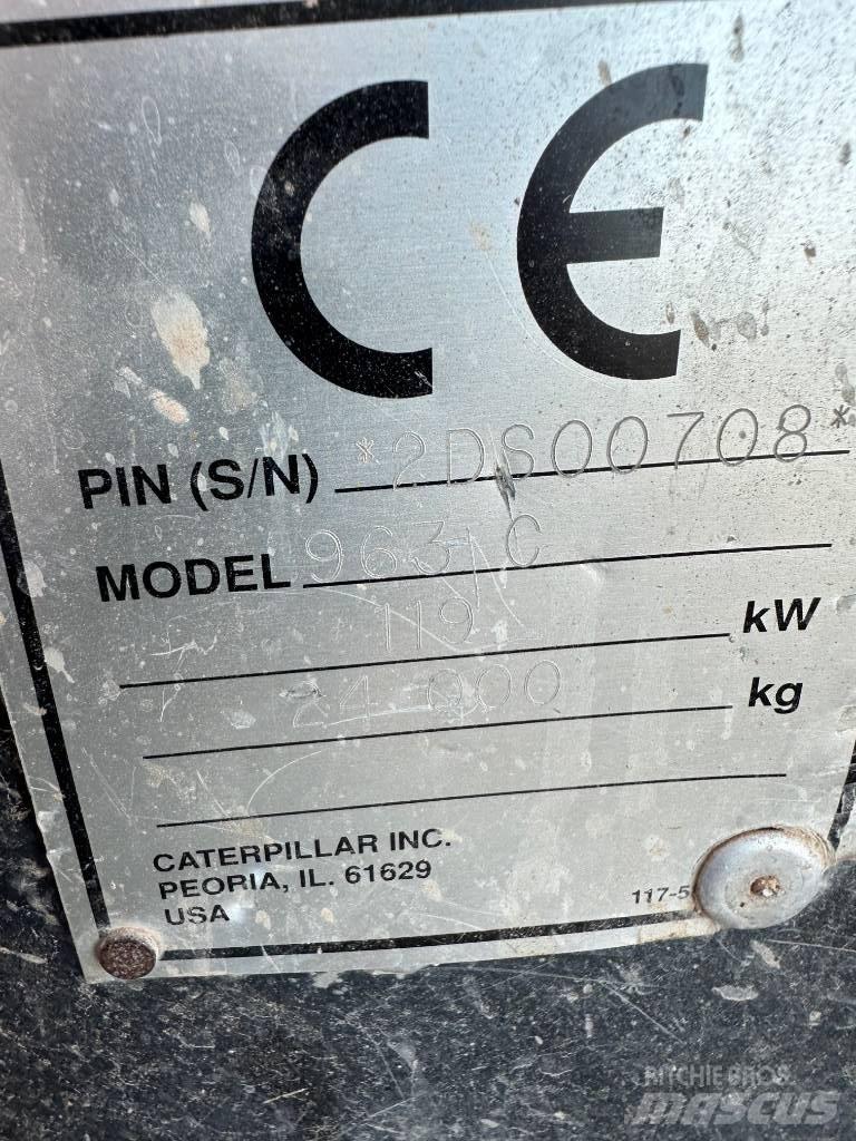 CAT 963 C Ładowarki gąsienicowe