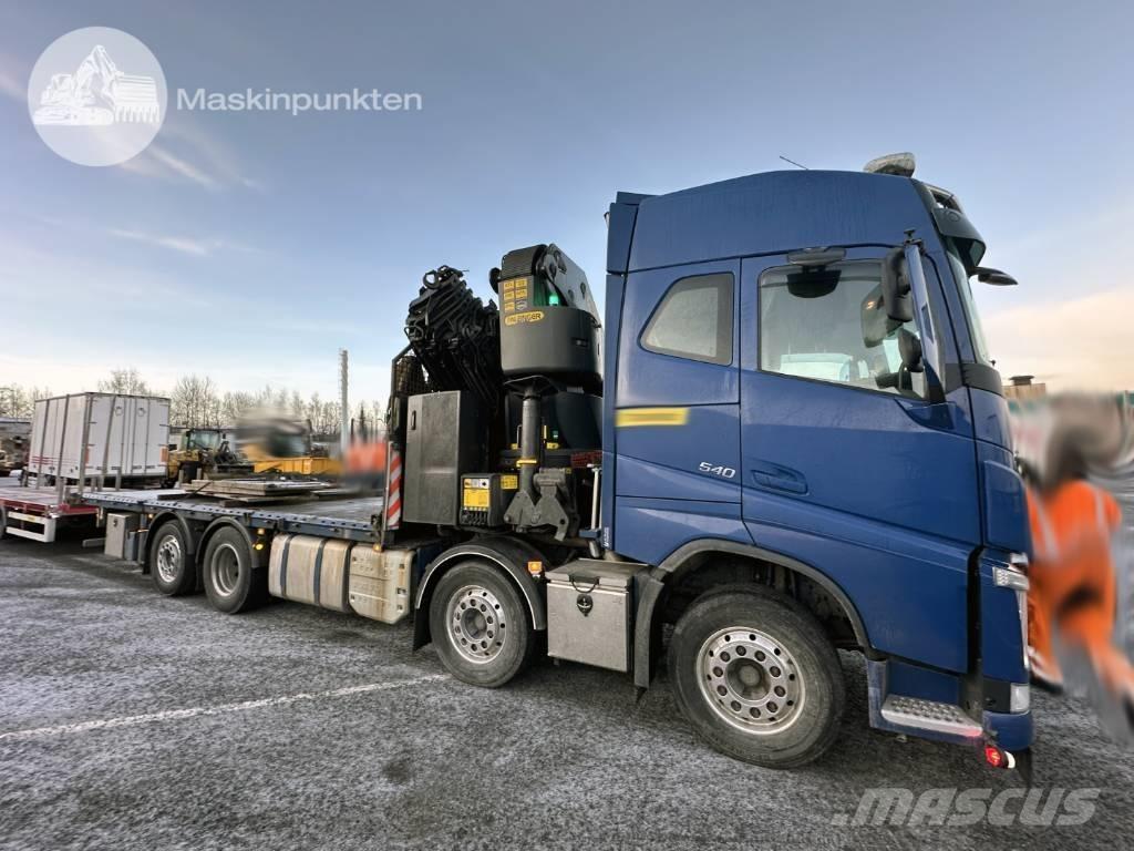 Volvo FH 540 Żurawie samochodowe