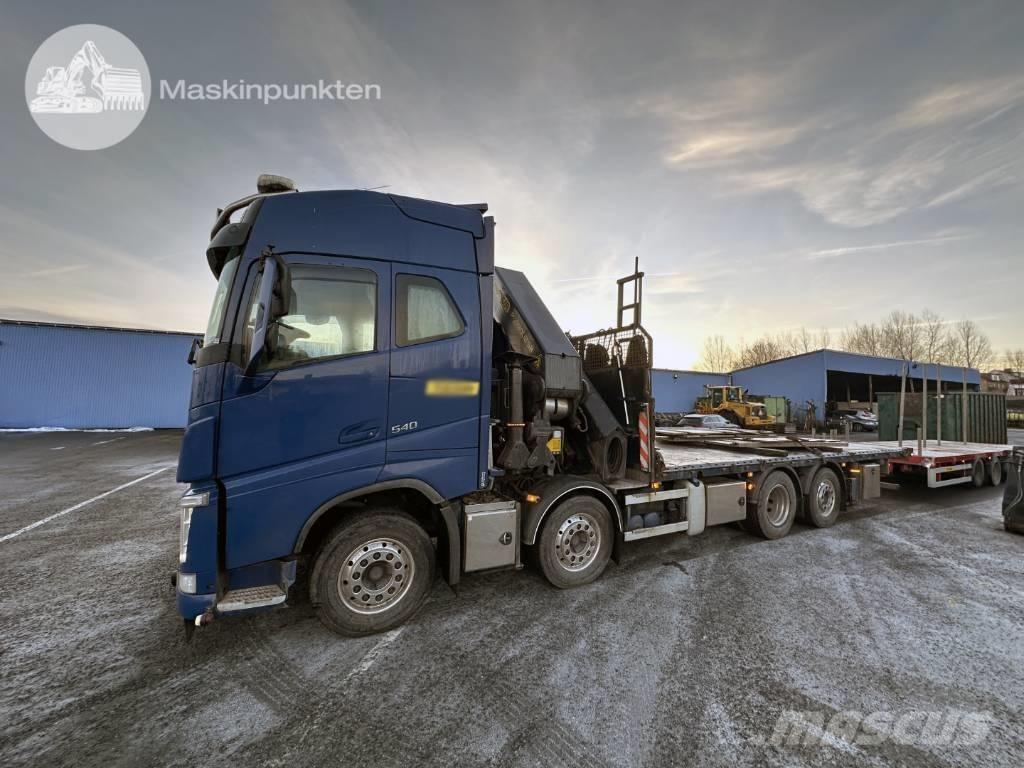 Volvo FH 540 Żurawie samochodowe