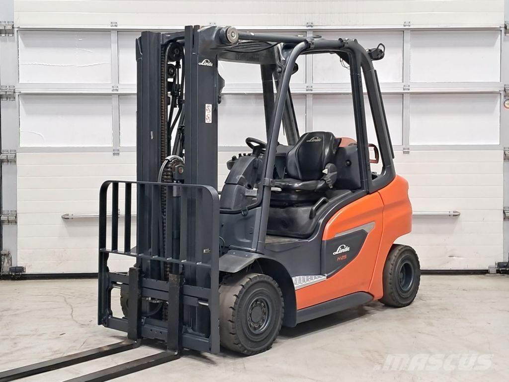 Linde H25T-01 Wózki LPG