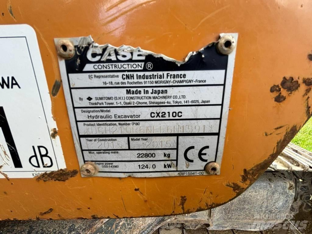 CASE CX 210 C Koparki gąsienicowe