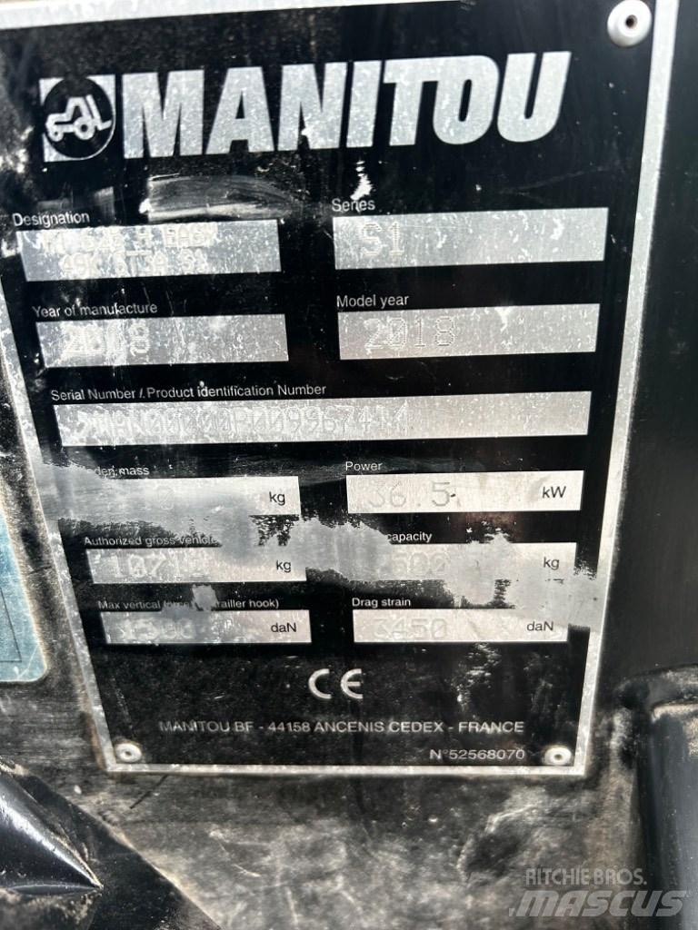 Manitou 625h Ładowarki teleskopowe