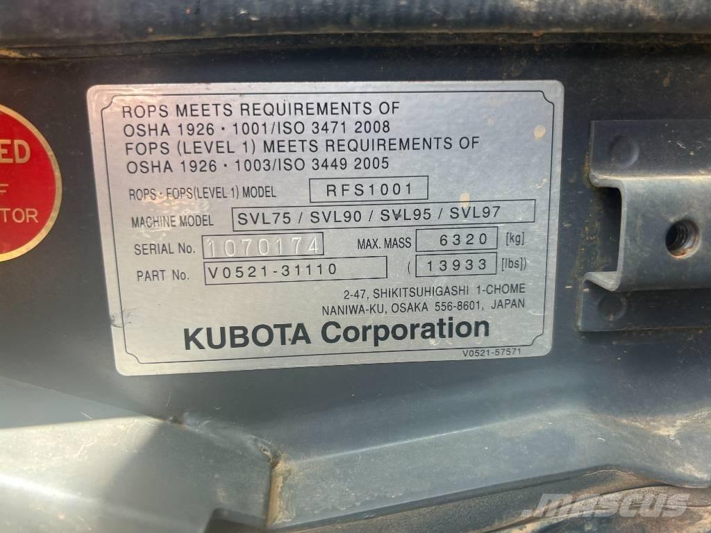 Kubota SVL 75-2 Ładowarki burtowe