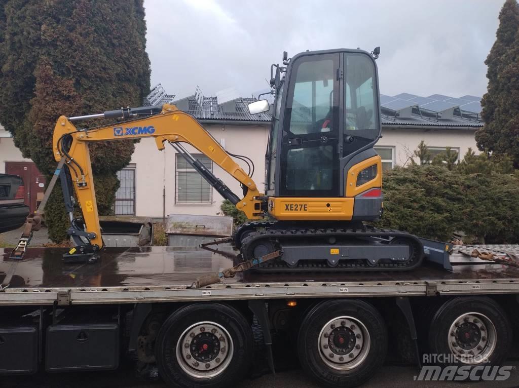 XCMG XE 27 E Minikoparki
