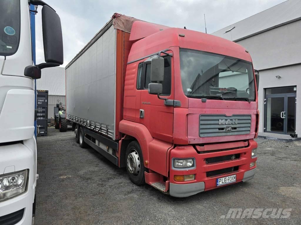 MAN TGA 26.410 Ciężarówki firanki