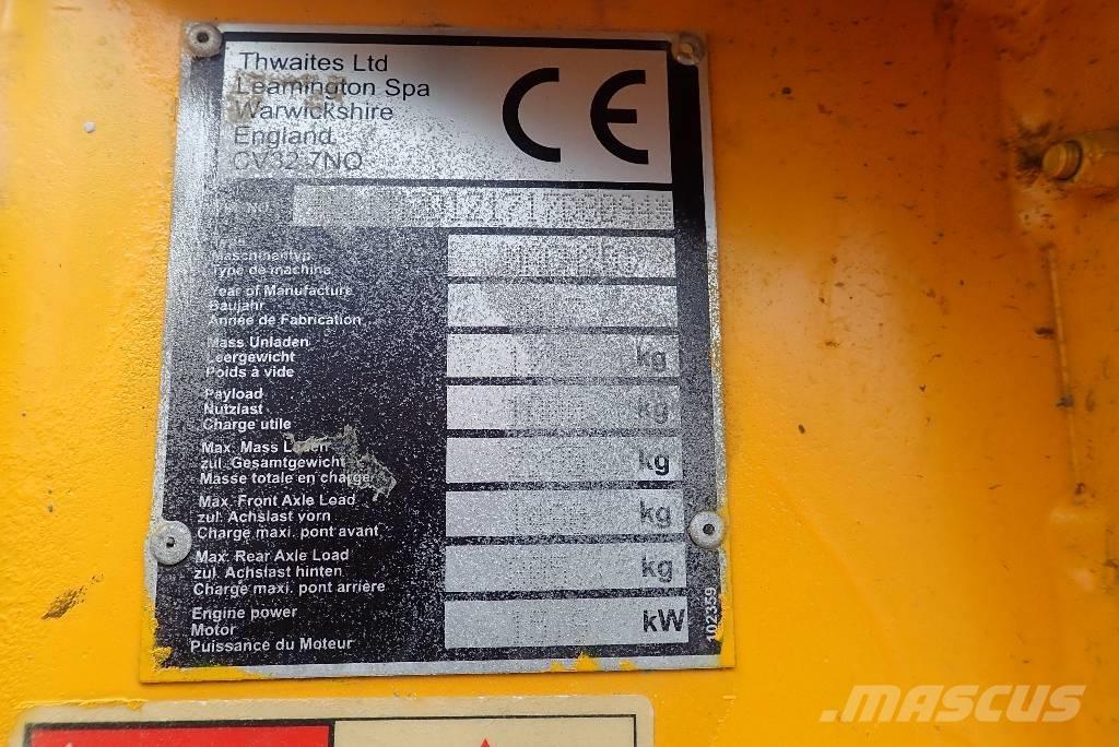 Thwaites Mach 201 Wozidła kolebkowe