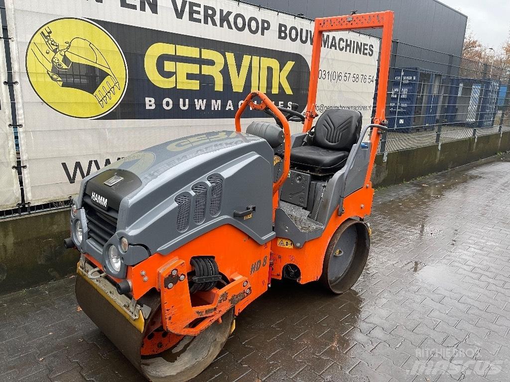 Hamm HD 8 VV Walce dwubębnowe