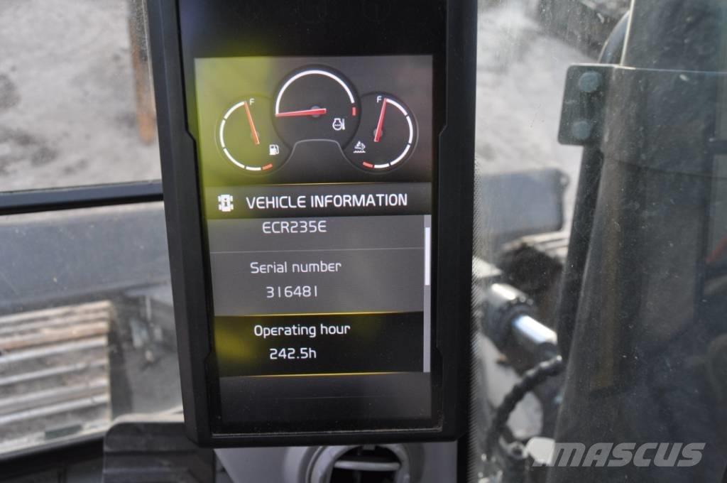 Volvo ECR 235 EL Koparki gąsienicowe