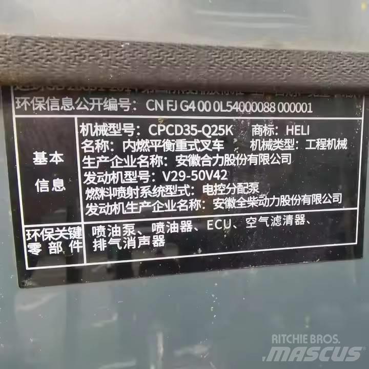 Heli CPCD35 Wózki Diesla