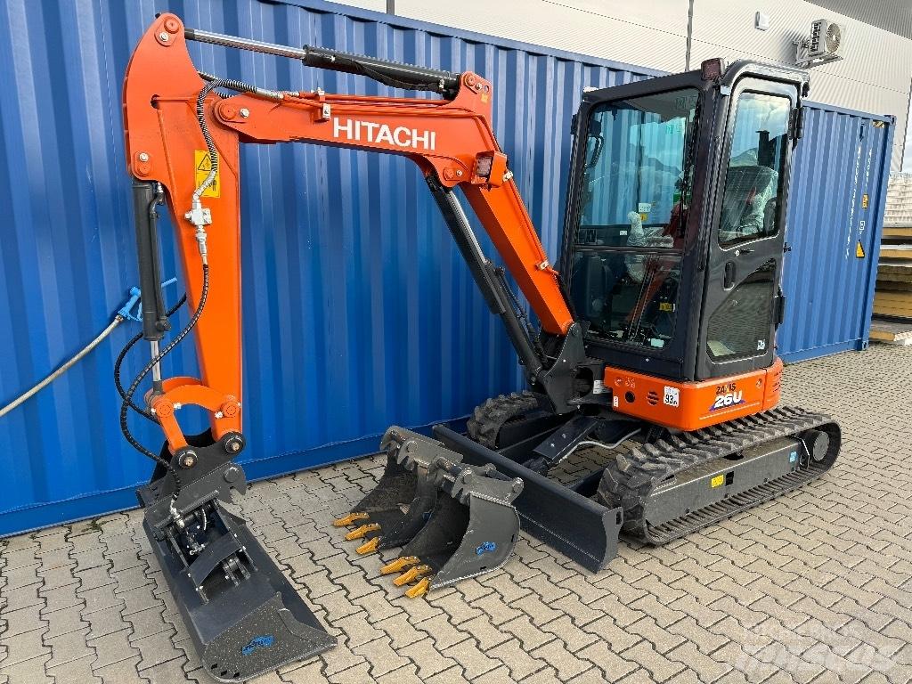 Hitachi ZX 26 U-6 Minikoparki