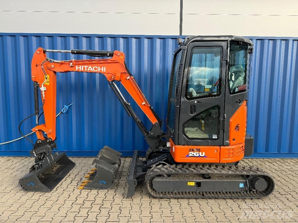 Hitachi ZX 26 U-6 Minikoparki