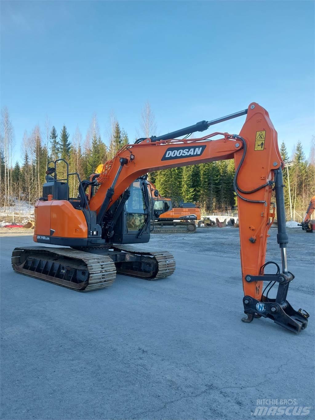 Doosan DX 140LCR 7 Koparki gąsienicowe