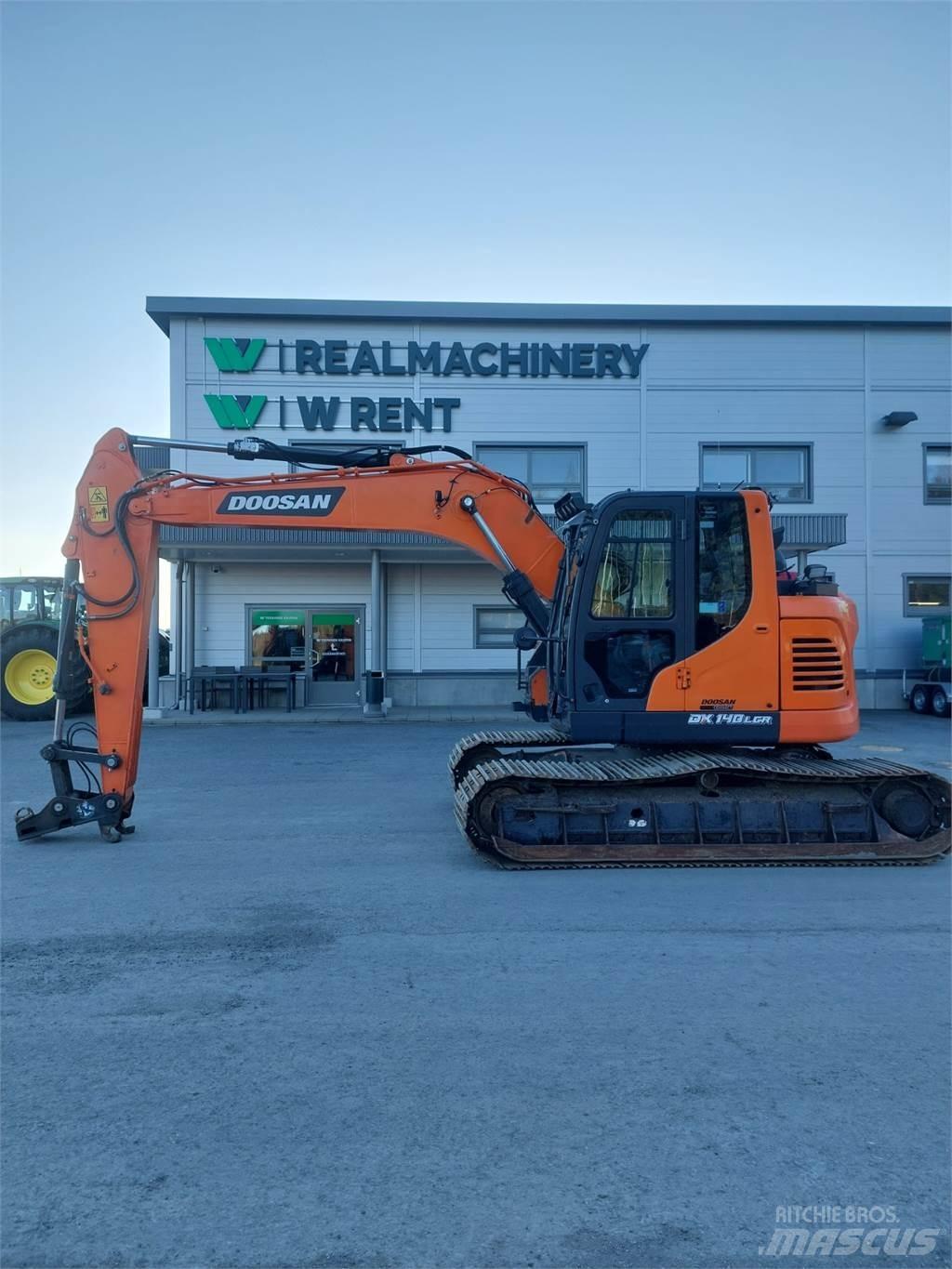 Doosan DX 140LCR 7 Koparki gąsienicowe