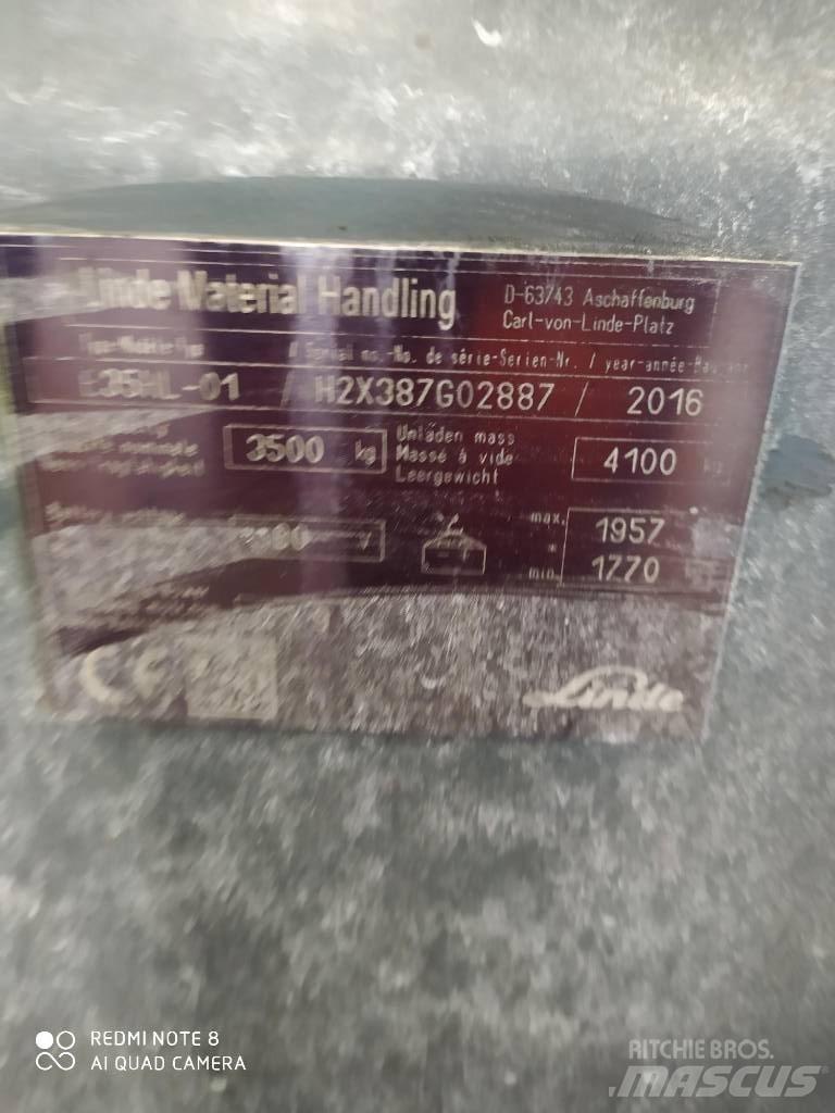 Linde E 35 HL Wózki elektryczne