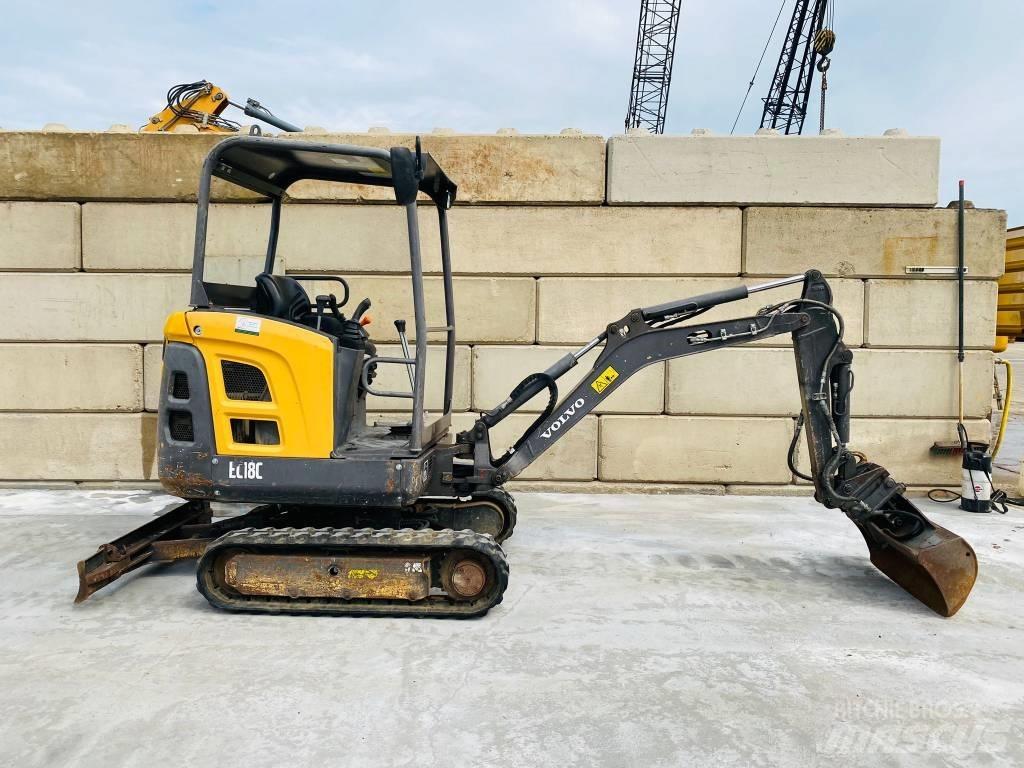 Volvo EC 18 C Minikoparki