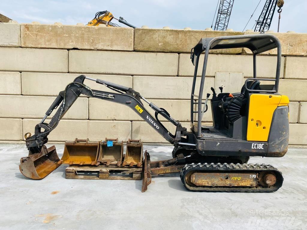 Volvo EC 18 C Minikoparki