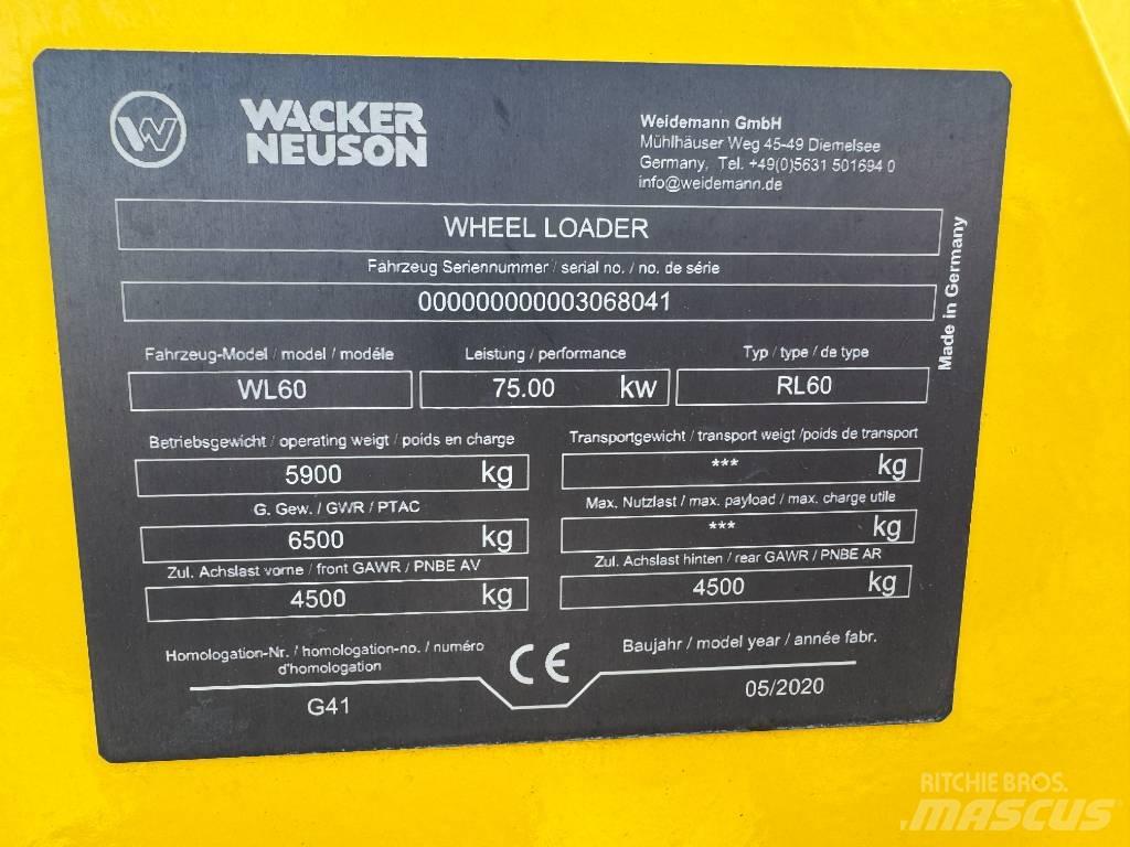 Wacker Neuson WL60 Ładowarki kołowe