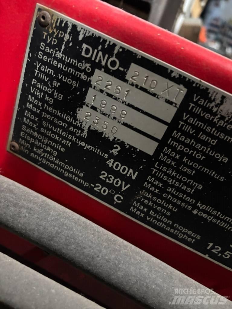 Dinolift 210 XTB-2 Podnośniki na przyczepach