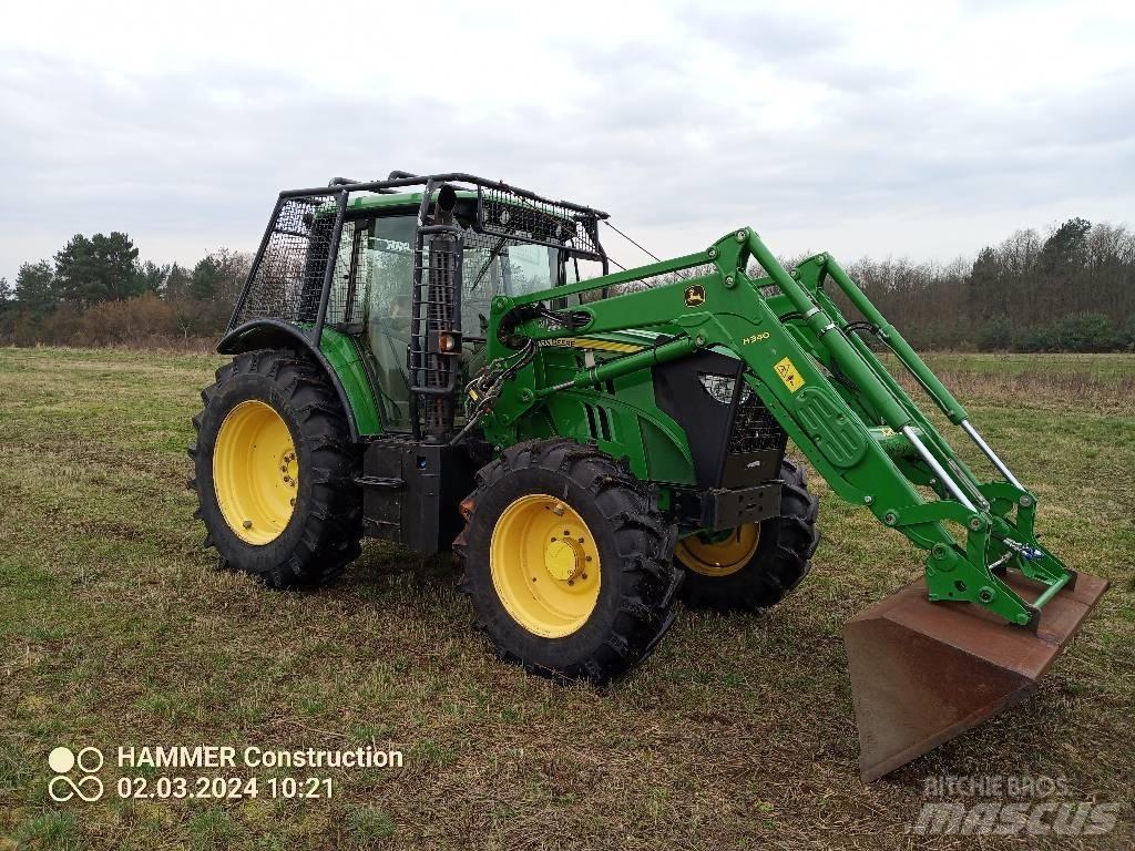 John Deere 6115M Traktory leśne