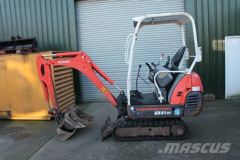 Kubota KX 41-3 S Minikoparki