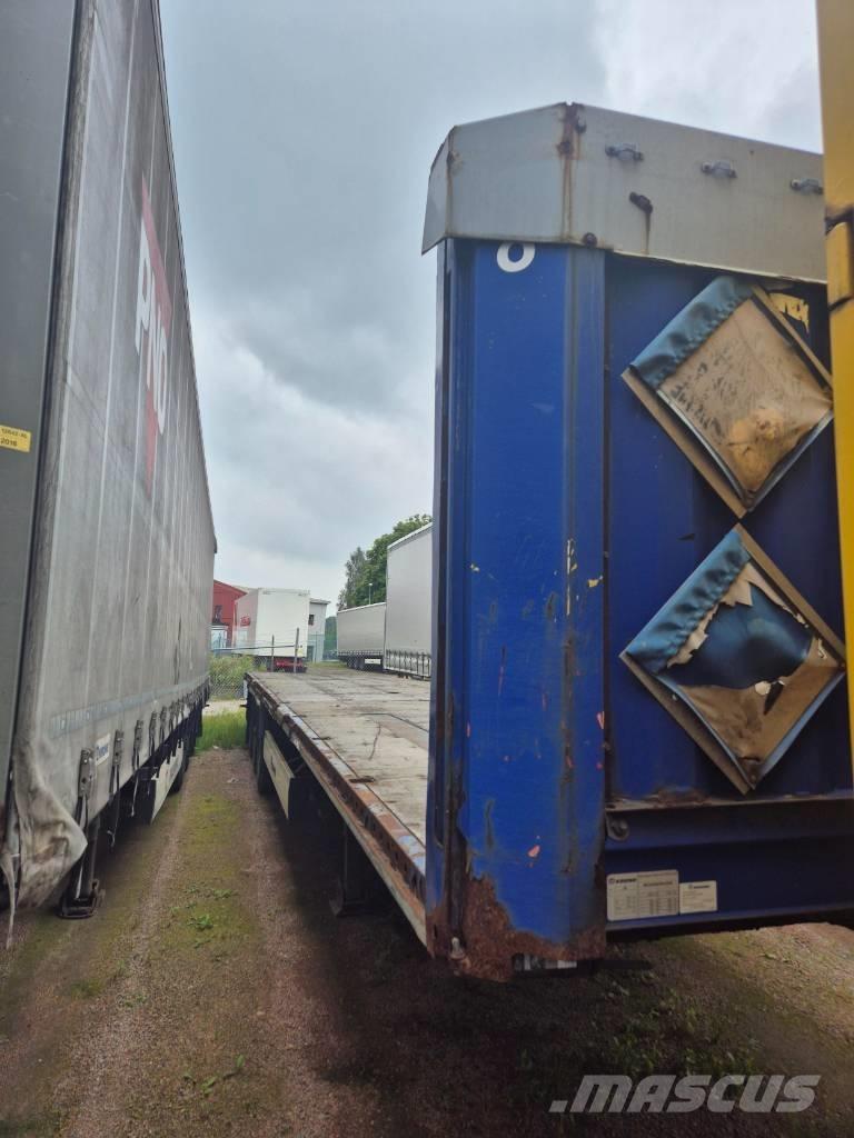 Krone FLAKTRAILER Platformy / Naczepy z otwieranymi burtami