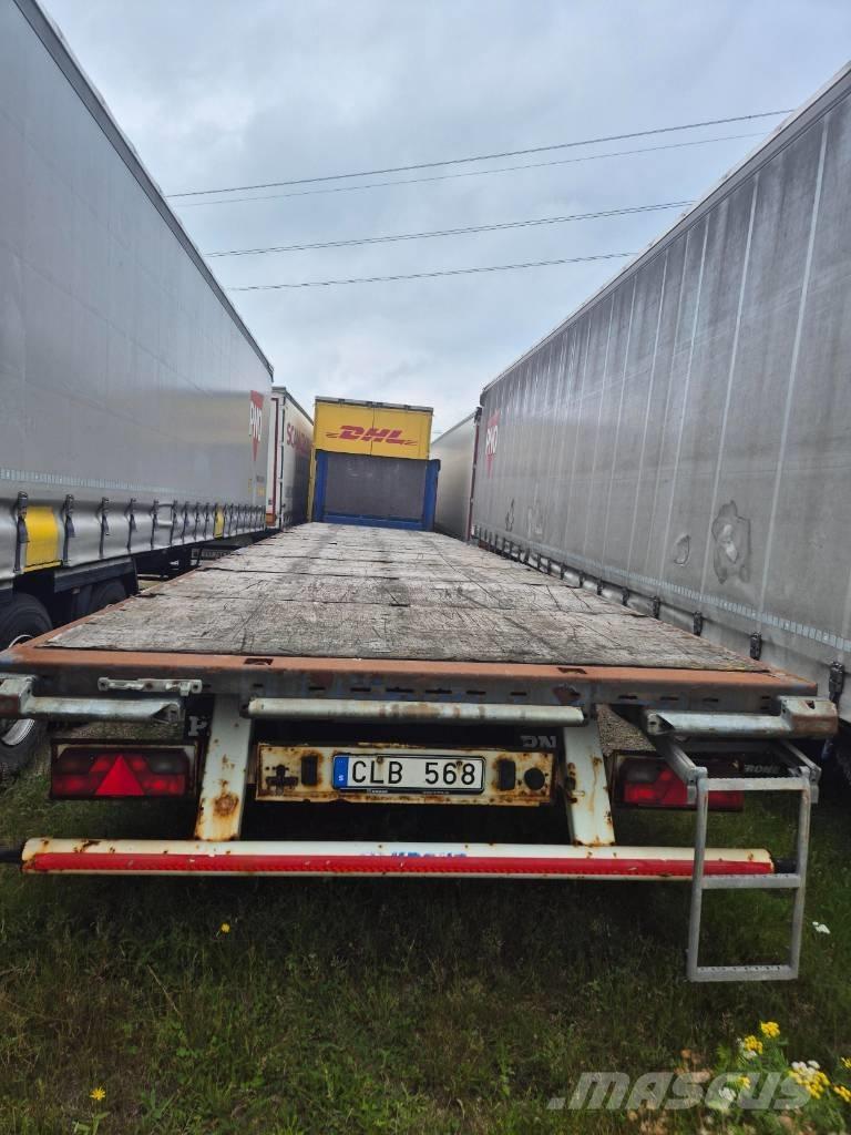Krone FLAKTRAILER Platformy / Naczepy z otwieranymi burtami